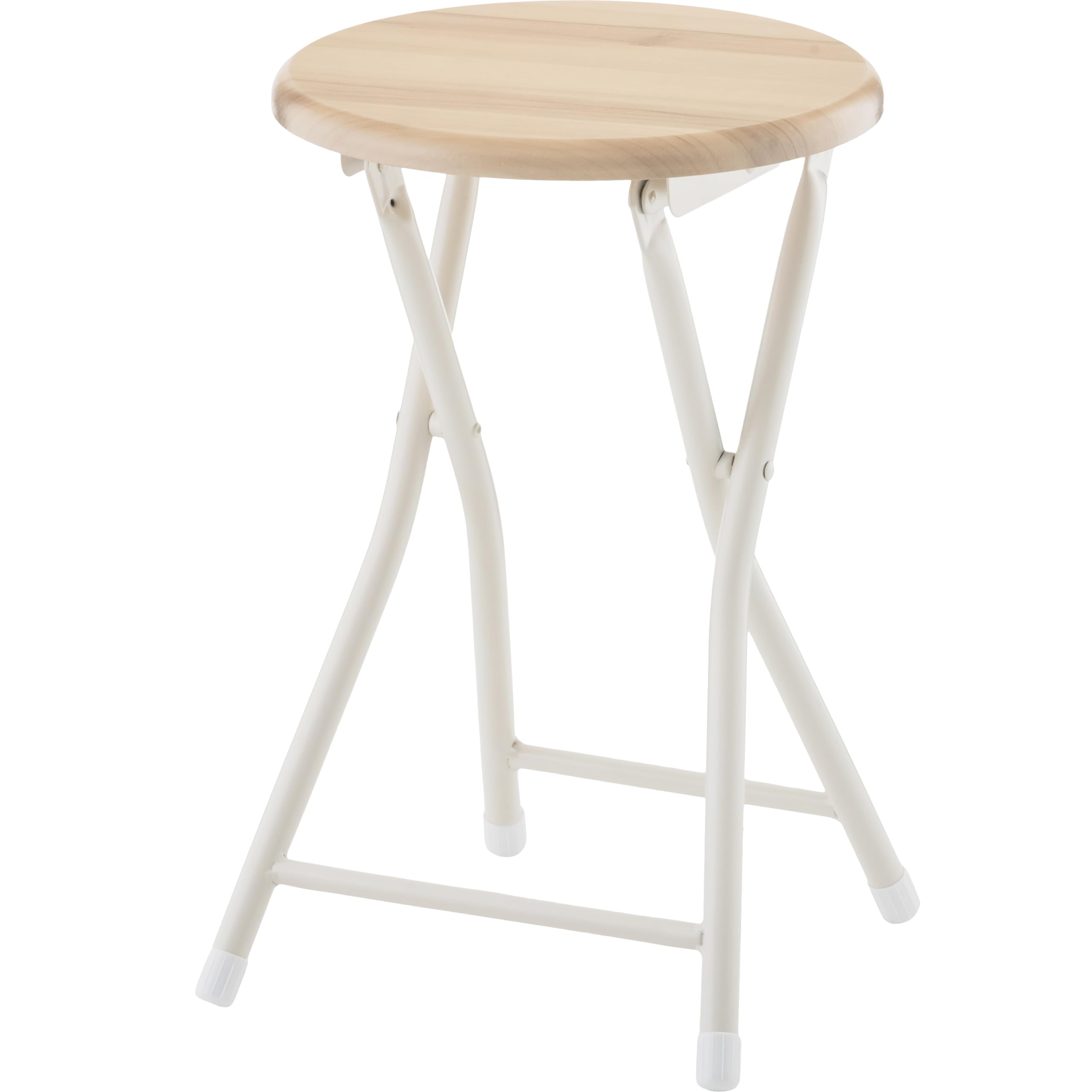 ビンテージ/フォールディングチェア/チェア/椅子/ナチュラルカラー/ホワイト Amazon｜武田コーポレーション 30×30×46cm 折りたたみ・ヴィンテージ調